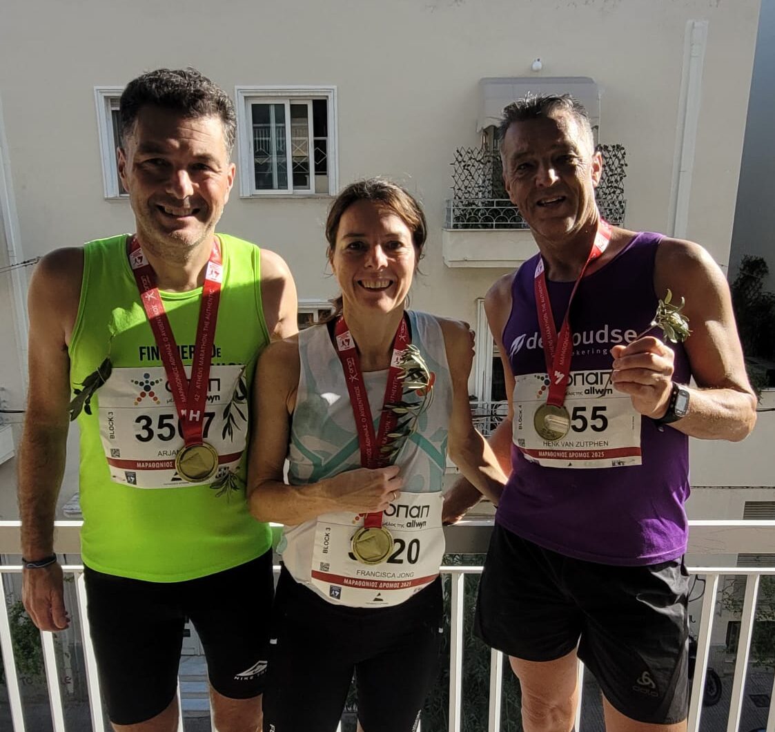 Allerlaatste marathon Henk van Zutphen