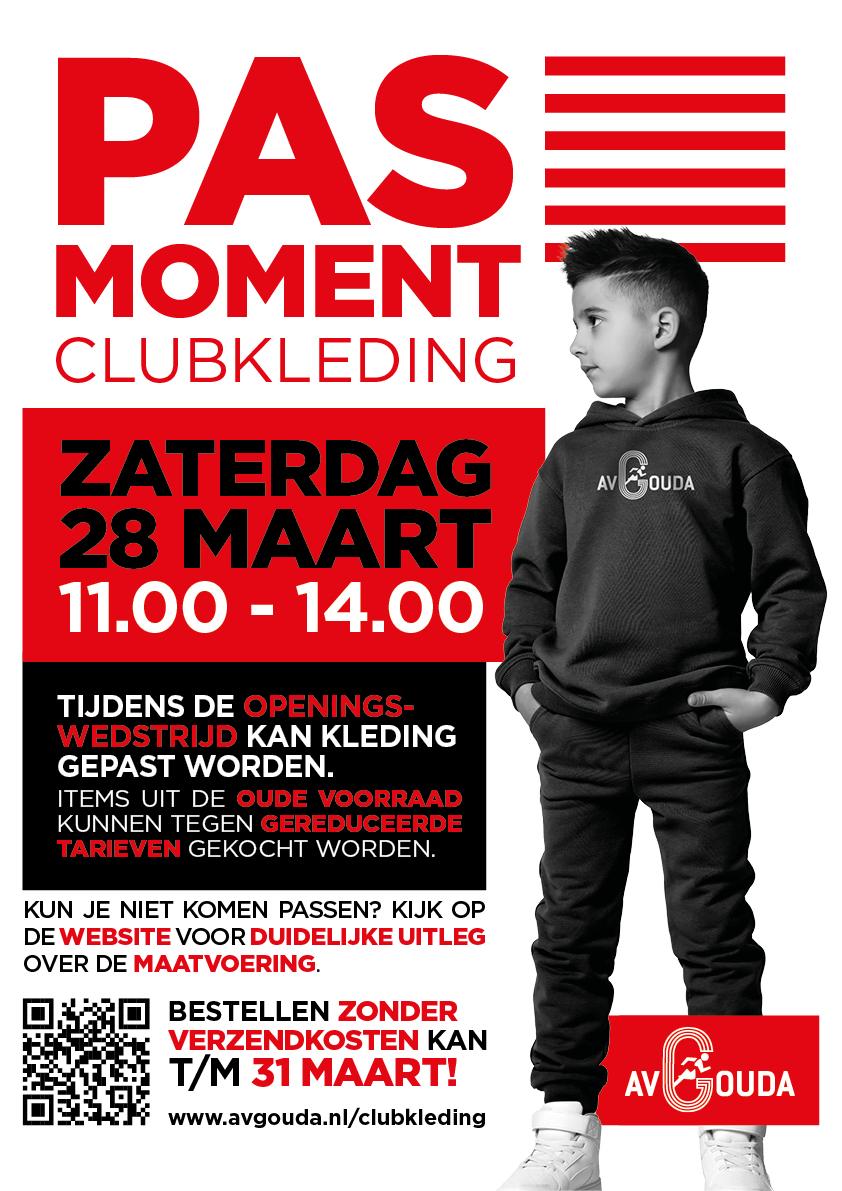 Bestelronde clubkleding voorjaar 2026