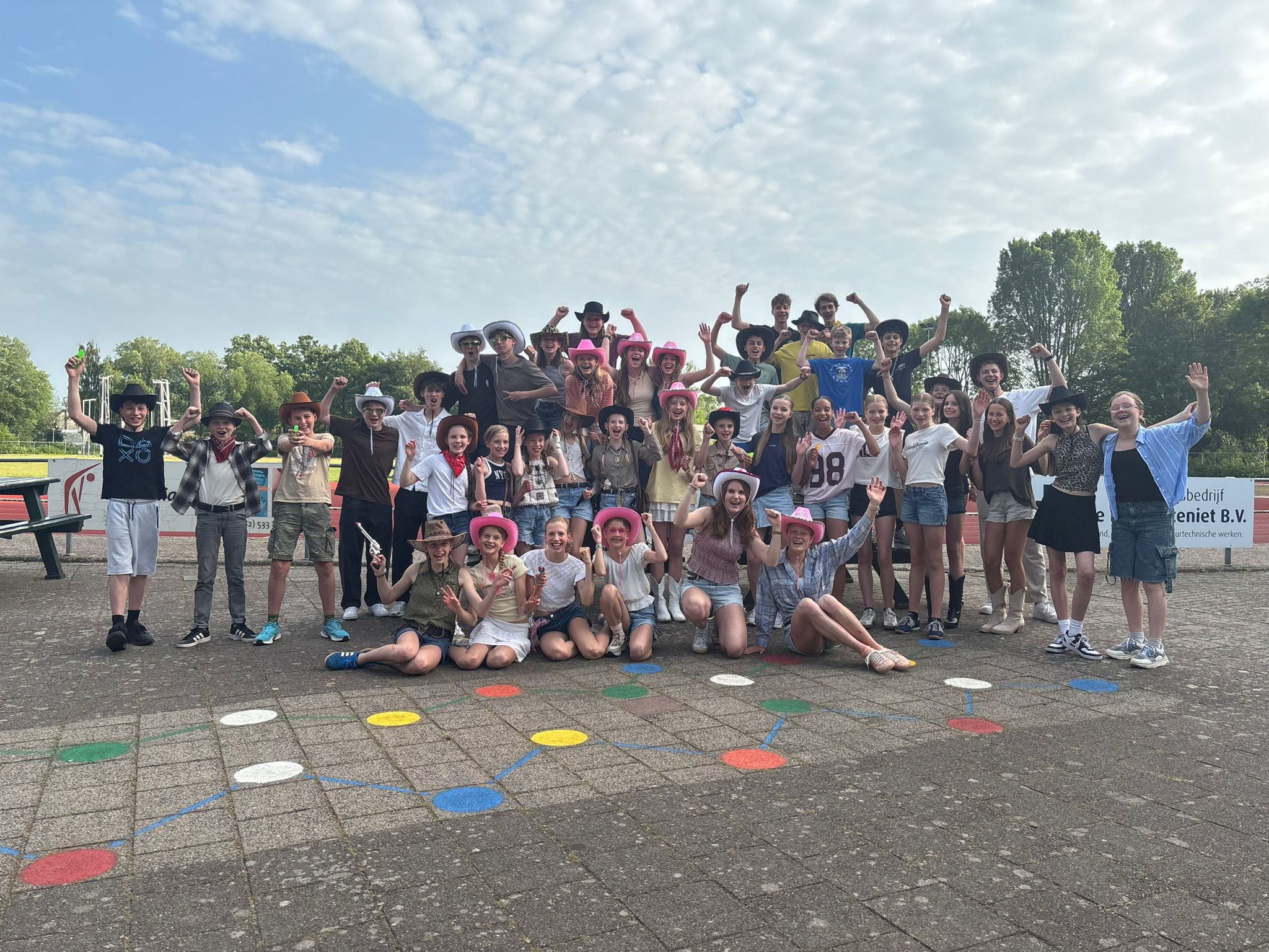 Gezellig CD-café voor U14- & U16-atleten