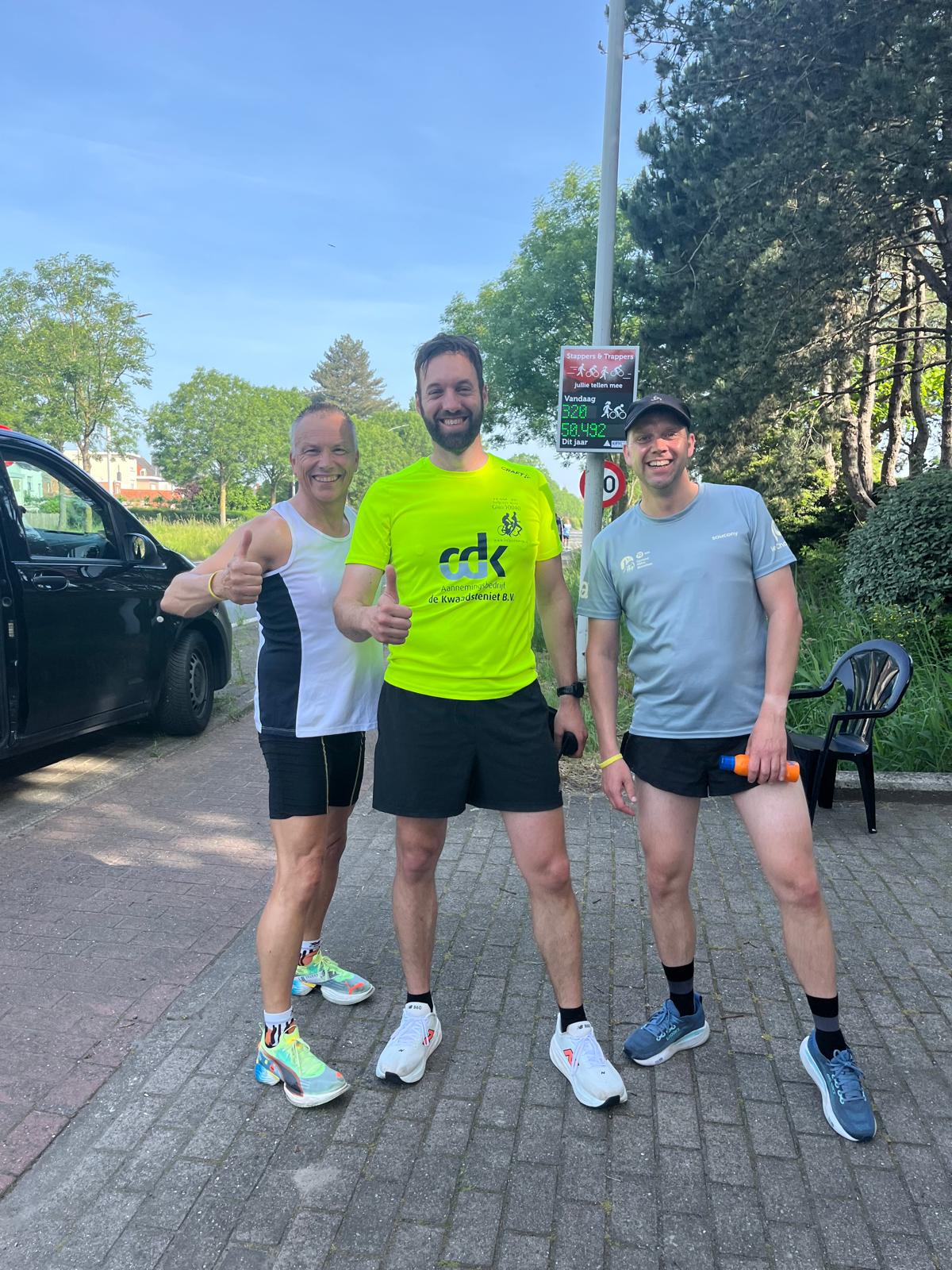 AV Gouda-toppers rennen de Roparun 2026