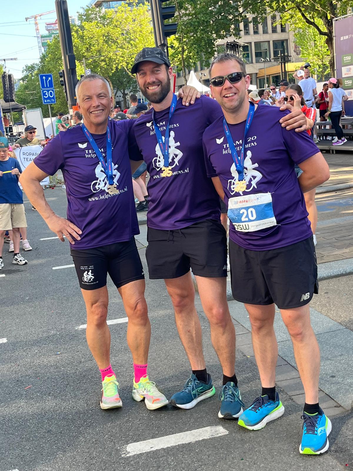 AV Gouda-toppers rennen de Roparun 2026