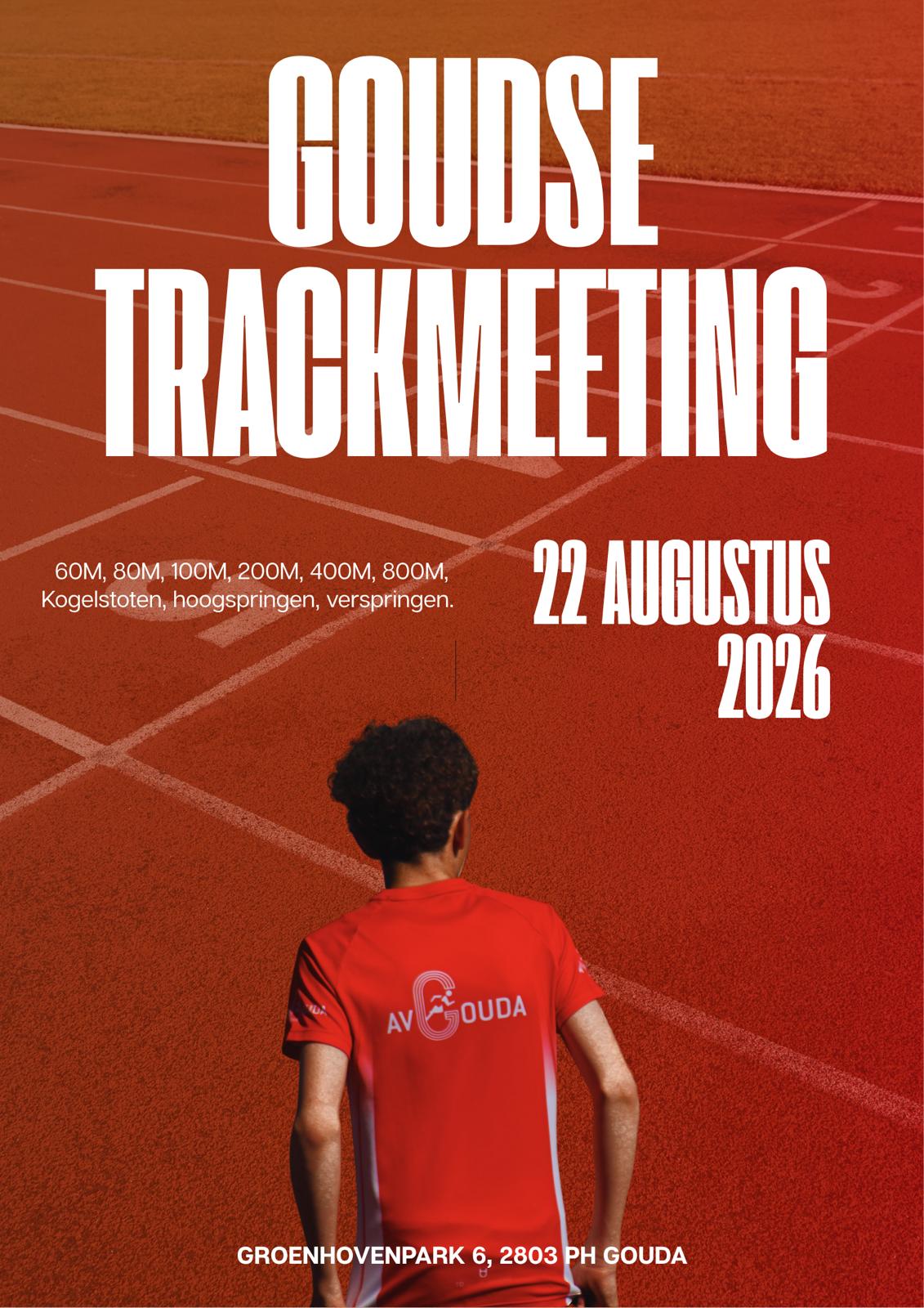 Goudse Trackmeeting 22 augustus: bereikbaarheid en parkeren